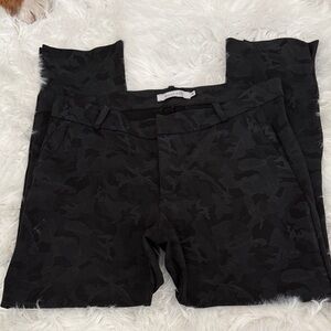 Black Camouflage womens Pants